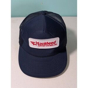 Lockheed Patch Snapback Mes Trucker Hat By Cobra Vintage